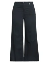 Myths Woman Pants Midnight Blue Size 10 Cotton, Linen, Elastane