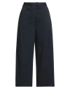 Myths Woman Pants Midnight Blue Size 4 Cotton, Elastane In Blue