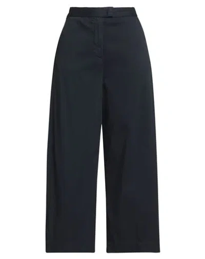 Myths Woman Pants Midnight Blue Size 4 Cotton, Elastane