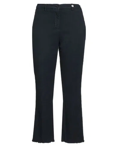 Myths Woman Pants Midnight Blue Size 8 Cotton, Elastane