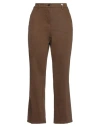 Myths Woman Pants Military Green Size 10 Modal, Cotton, Elastane