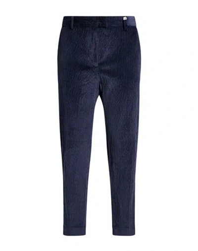 Myths Woman Pants Navy Size 12 Cotton, Modal, Elastane In Blue