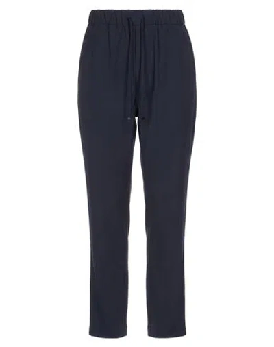 Myths Woman Pants Navy Size 4 Wool, Polyester, Elastane In Blue
