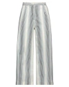 Myths Woman Pants Pastel Blue Size 4 Cotton, Polyamide, Elastane