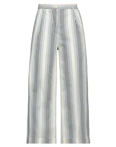 Myths Woman Pants Pastel Blue Size 4 Cotton, Polyamide, Elastane