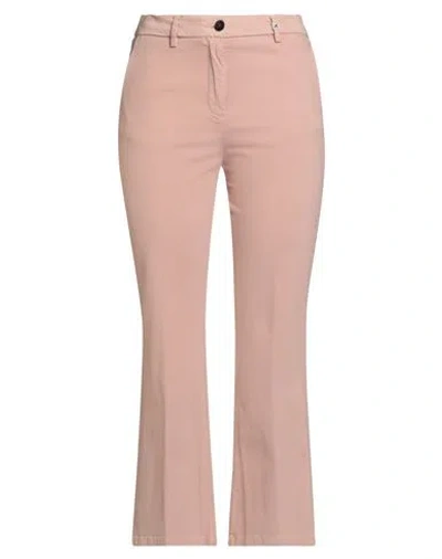 Myths Woman Pants Pink Size 6 Modal, Cotton, Elastane