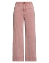 Myths Woman Pants Pink Size 6 Modal, Cotton, Elastane In Pink