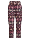 Myths Woman Pants Purple Size 8 Cotton