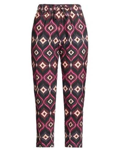 Myths Woman Pants Purple Size 8 Cotton