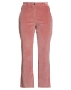 Myths Woman Pants Rust Size 6 Cotton, Modal, Elastane