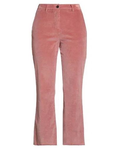 Myths Woman Pants Rust Size 6 Cotton, Modal, Elastane