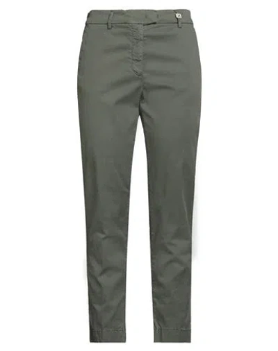 Myths Woman Pants Sage Green Size 8 Lyocell, Cotton, Elastane