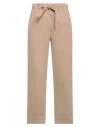 Myths Woman Pants Sand Size 4 Modal, Cotton, Elastane In Beige