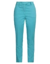 Myths Woman Pants Deep Teal Size 4 Lyocell, Cotton, Elastane In Blue