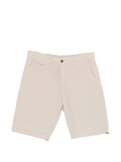 Myths Zeus Button-fastening Chino Shorts In Neutral
