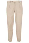 Myths Zeus Tapered Chino Trousers In Neutral