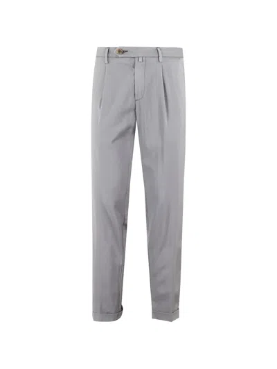 Myths Zeus Pleated Trousers In Gray