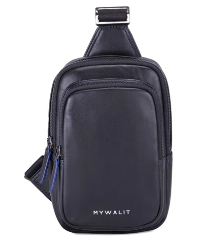 Mywalit A Leather Crossbody Sling