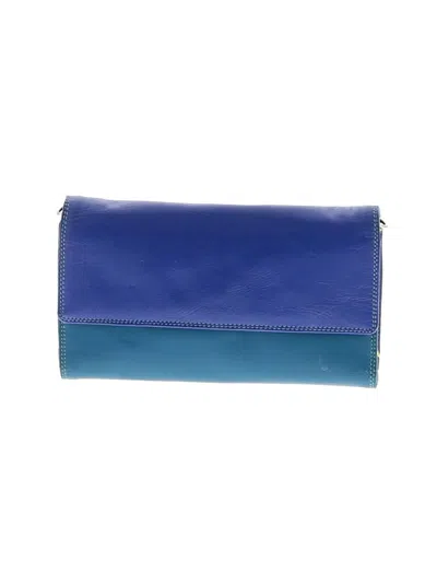 Pre-owned Mywalit Leather Wallet In Blue
