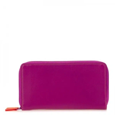 Mywalit Nappa Leather Wallet In Pink