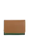 Mywalit Medium Leather Tri-fold Outer Zip Purse