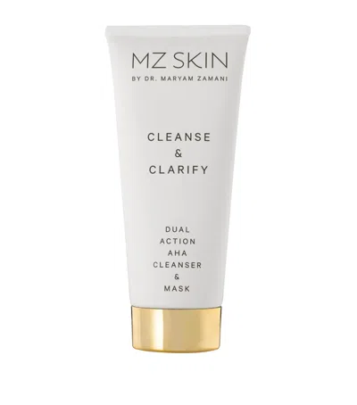 MZ SKIN CLEANSE & CLARIFY DUAL ACTION AHA CLEANSER & MASK