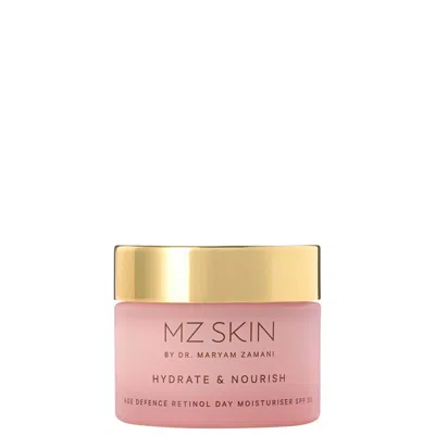 MZ SKIN HYDRATE & NOURISH AGE DEFENCE RETINOL DAY MOISTURISER SPF30