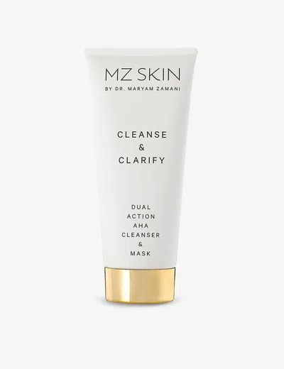 MZ SKIN Z SKIN CLEANSE & CLARIFY DUAL-ACTION AHA CLEANSER AND MASK 100ML