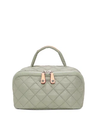 Mz Wallace Accordion Cosmetic Bag In Green