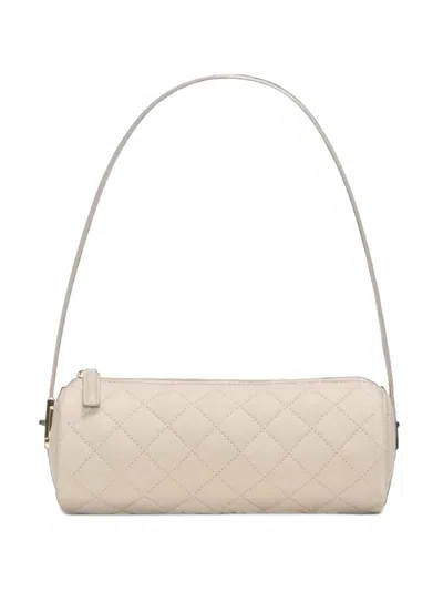Mz Wallace Astor Cylinder Shoulder Bag In Neutral