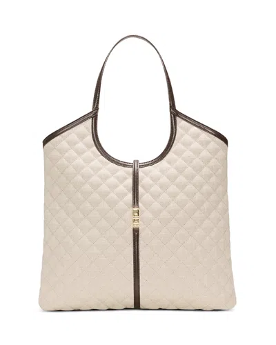 Mz Wallace Astor Large Quilted Tote In White