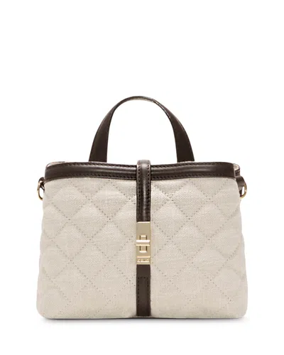 Mz Wallace Astor Mini Quilted Top Handle Bag In Neutral