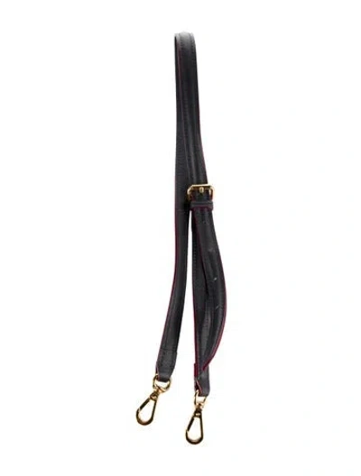 Pre-owned Mz Wallace Bag Strap In Black