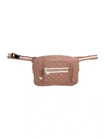 Pre-owned Mz Wallace Belt Bag In Pink