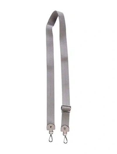 Pre-owned Mz Wallace Canvas Handbag Strap In Neutral
