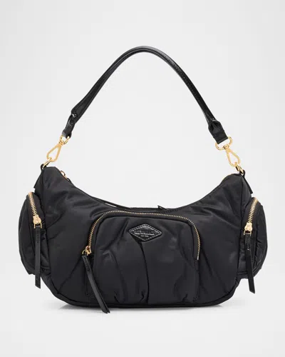 MZ WALLACE CHELSEA MEDIUM ZIP SHOULDER BAG