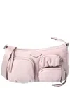Mz Wallace Chelsea Petite Shoulder Bag In Pink