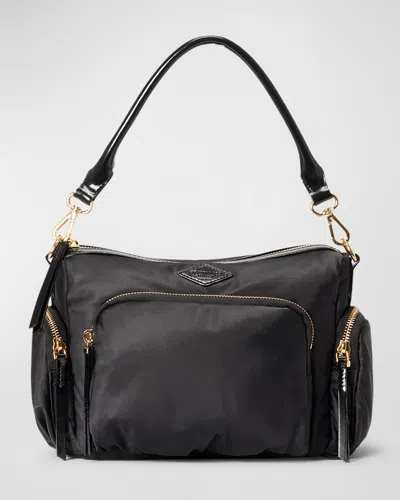 Mz Wallace Chelsea Small Crossbody Bag In Black