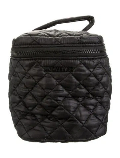 Pre-owned Mz Wallace Cosmetic Bag In Black