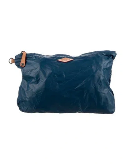 Pre-owned Mz Wallace Cosmetic Bag In Blue