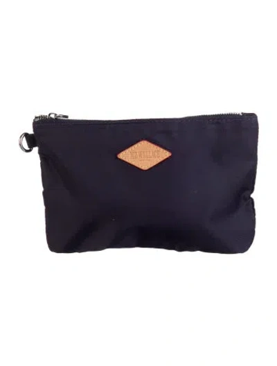 Pre-owned Mz Wallace Cosmetic Bag In Purple