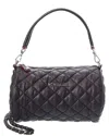 Mz Wallace Crosby Barrel Crossbody In Black