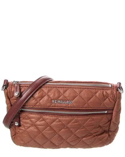 Mz Wallace Crosby Ella Crossbody In Orange