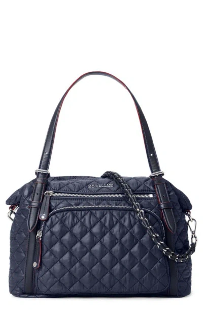 Mz Wallace Crosby Everywhere Nylon Tote In Blue