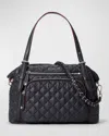 Mz Wallace Crosby Everywhere Quilted Tote Bag In Black