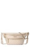 Mz Wallace Crosby Quilted Nylon Convertible Sling Bag