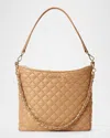 MZ WALLACE CROSBY QUILTED NYLON HOBO BAG