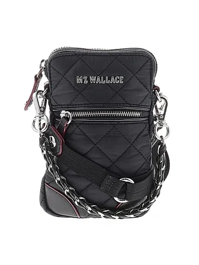 Pre-owned Mz Wallace Crossbody Bag In Black