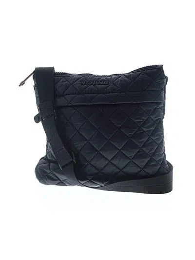 Pre-owned Mz Wallace Crossbody Bag In Black
