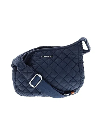 Pre-owned Mz Wallace Crossbody Bag In Blue